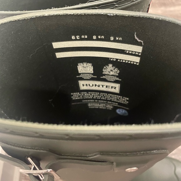 Hunter - Women's Original Tall Green Rain Boots - Picture 5 of 5